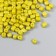 Cube glass 4x4 mm "brightness. Mustard" set 20 grams