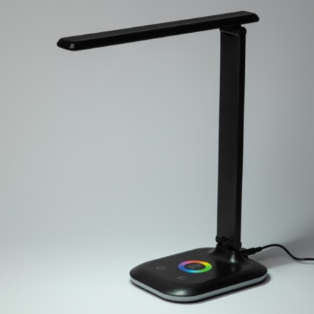 LED desktop lamp, black color-4