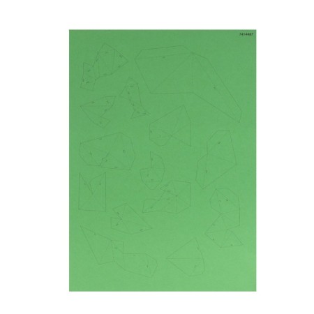 Polygonal designer "Earth", 17 sheets-4