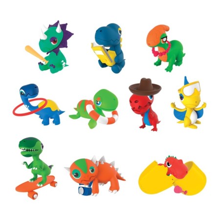 Collectible figurine-scurry dinosaur Crazy Dino Volcano, in volcano, mix-2