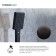 Shower watering can Iddis slide sli1f0bi18, 259x98x15 mm, black matte