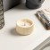 LED candle "Interior beige", 9.5x5 cm, AAX2 (not in comp.), T/white