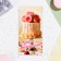 Money envelope "Happy Birthday!" glitter, cake, 17x8.5 cm