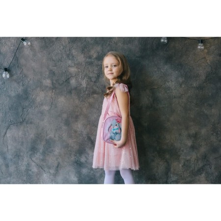 Children's bag for the girl "Bunny", 16x17cm, artificial leather-6
