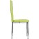 Stool on the Grass Carcass DC2-001 Metal/Ecokuzha, Chrome/Green 41x45x96 cm
