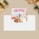 Cards-Mini "Happy New Year!", Deer 7 x 7 cm, New Year