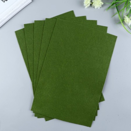 Soft felt 1 mm 20x30 cm swamp-1