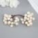 Decor for creativity "Berries" length 1.2 cm, milk
