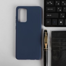 Pero cover for Samsung A72, silicone, blue