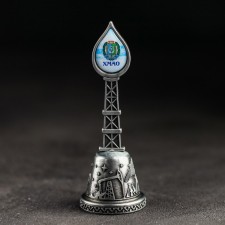 A bell in the shape of a drop 