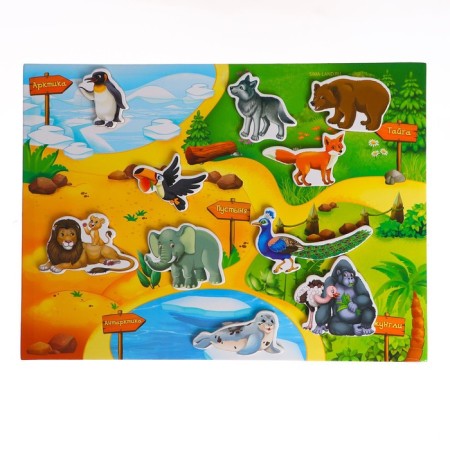 Magnetic designer-planet "Zoo"-3
