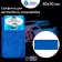 A car wash, Grand Caratt, microfiber, 350 g/m², 30 × 70 cm. Blue.