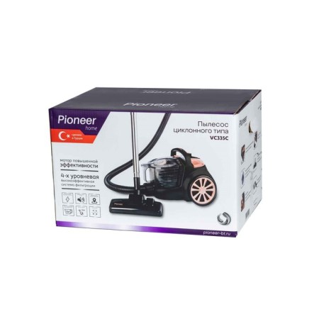 Pioneer VC335C vacuum cleaner, cyclone, 2050W, 2 l, black and penalty color-6