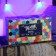Garland "Network" 1.6 × 1.6 m, IP20, dark thread, 144 LED, glow blue, 8 modes, 220 V