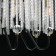Lavinia chandelier, size 84x120x84 cm, 480W 8xe14 IP 20