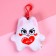 Suspend toy "I love", bunny