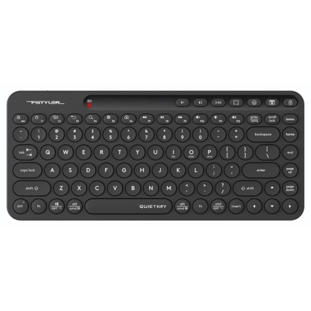 Keyboard A4Tech FSTYLER FBK36C as Black USB wireless BT/Radio Slim Multimedia (FBK36 106853