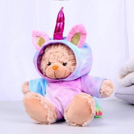 Soft toy "Bear in a suit of a unicorn", 20 cm-4