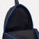 Youth backpack from lightning textiles, external pocket, “ZFTS”, black/blue color