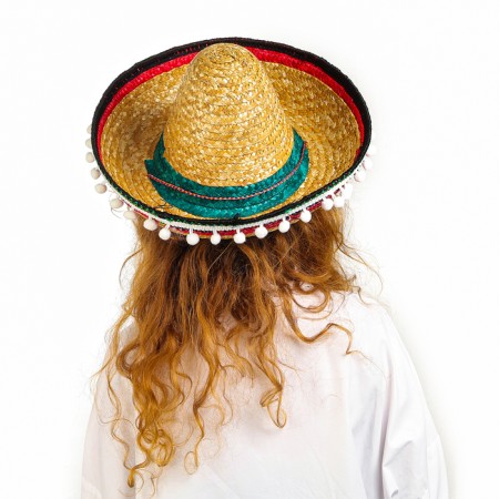 Carnival hat "Sombrero" Climbing the head - 56 cm-3