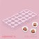 Konfinetta Cube chocolate form, 27.5 × 13.5 × 3 cm, 21 cells (2.5 × 2.5 cm)