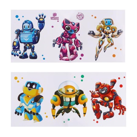 Velcro game "My robots"-6