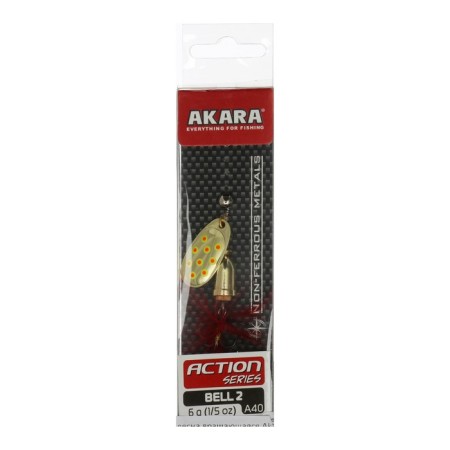Spinning spinning Akara Action Series Bell, 6 g, color A40-1