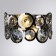 Wall lamp Arte Lamp Sarah A1062AP-2CC, E14, 2x40 W, 24x14x15 cm, Chrome