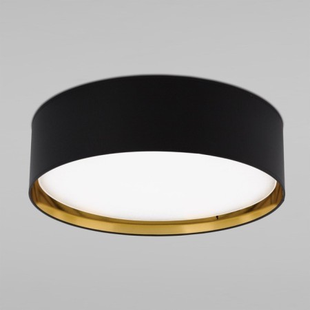 Ceiling light TK Lighting Bilbao 3432, E27, 4x15W, 600x600x170 mm, gold, black color.