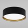 Ceiling light TK Lighting Bilbao 3432, E27, 4x15W, 600x600x170 mm, gold, black color.