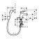 Hansgrohe Logis 71290000 sink mixer, 70 mm, with hygienic shower