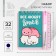 Set "cats" Notepad A7, 32 sheets, mini-hand Blue Paste, writing node 0.5 mm