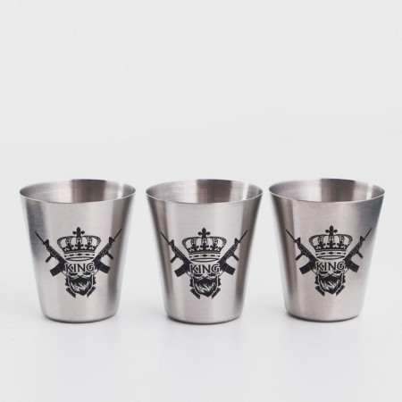 Stacks, February 23 "King", set of 3 pcs 30 ml, 4 x 3.5 cm-1