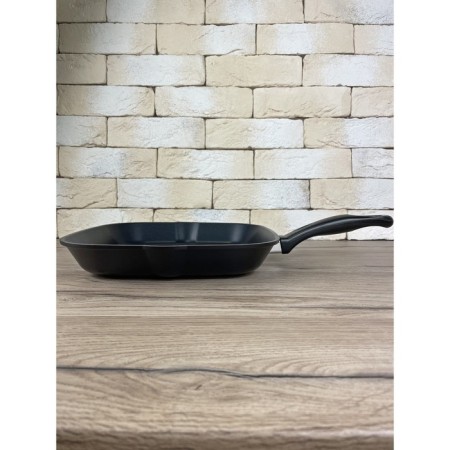 Pan -grill pan -chief, cast aluminum, size 27x27 cm-2