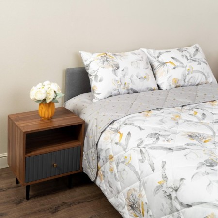 Duet set: blanket, sheet, pillowcase, size 150x220 cm - 2 pcs, 230x250 cm, 50x70 cm - 2 pcs-1