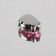 Rhinestones are sewing "drop", rimmed, 10 × 14 mm, 20 pcs, pink color