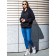 Women's ISEE pants, size 42-44, blue color