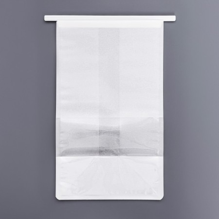 Paper package, with a window, rectangular bottom, white, 16 x 13 x 26 cm-5