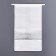 Paper package, with a window, rectangular bottom, white, 16 x 13 x 26 cm