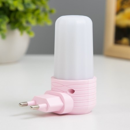 Dink's nightlight LED 1W white-pink 4.5x6x9 cm Risalux