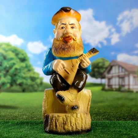 Garden figure "A man with a balalaika" 65x28x33cm mix-6