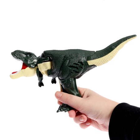 Tyrannosaurus manipulator, light and sound effects-5