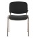 Stool for personnel and visitors to Brabix ISO CF-001, chrome frame, gray fabric with black