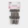 Automatic castle for lightning "Tractor", No. 8, 10 pcs, color black nickel