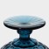 Glass Glass Magistro "La-Channel", 350 ml, 12 × 10.5 cm, blue color