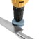 Nozzle on the screwdriver tundra, for sharpening knives and scissors, a hexagonal shank, d = 55 mm