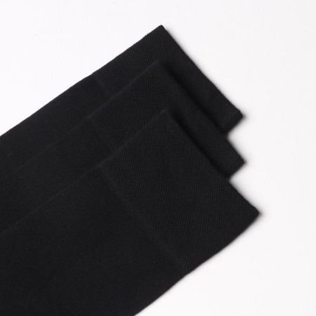 A set of men's socks (3 pairs), black color, size 27-29-3
