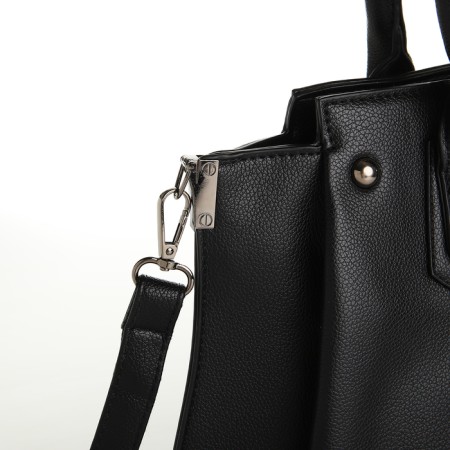 Bag Women's Tout, on a zipper, black color-4
