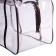 Bag in a hospital, with a cosmetic bag, brown color