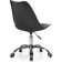 Computer chair Kolin Metal/Eco -leather/Plastic, Chrome/Black 49x56x79 cm